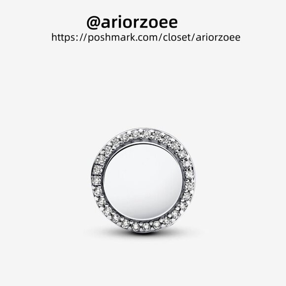 Pandora Engravable Pickleball Charm|Pendant - Picture 2 of 2